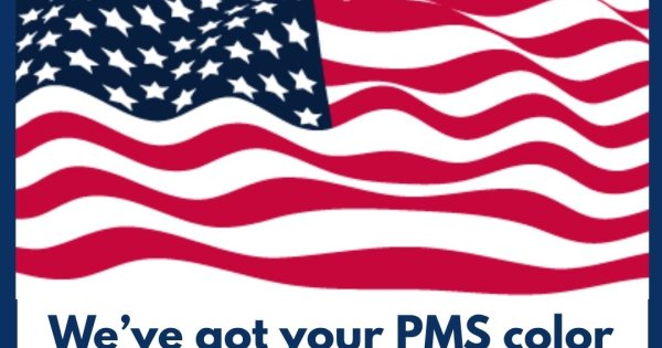 PMS Colors For USA Flag