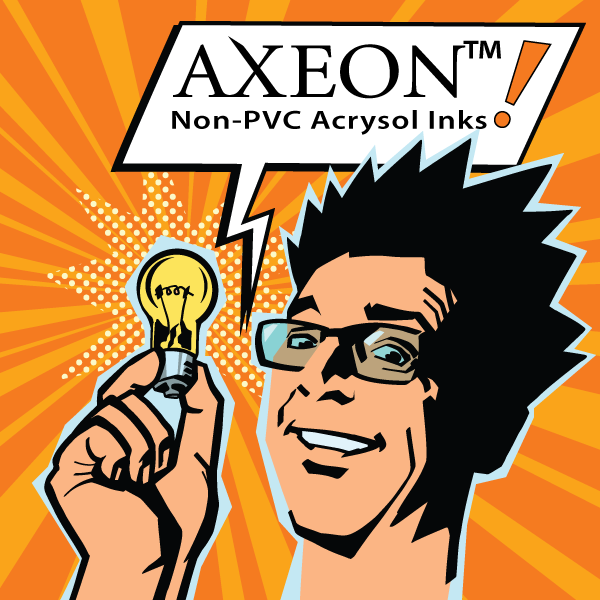 AXEON Non-PVC Acrysol Inks Print Just Like Plastisol