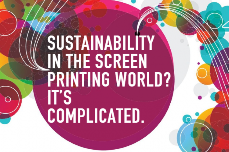 Article - Sustainability in the screen printing world